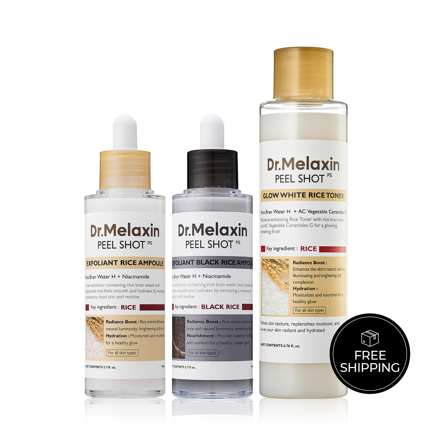 Radiant Glow Rice Peeling Ampoule