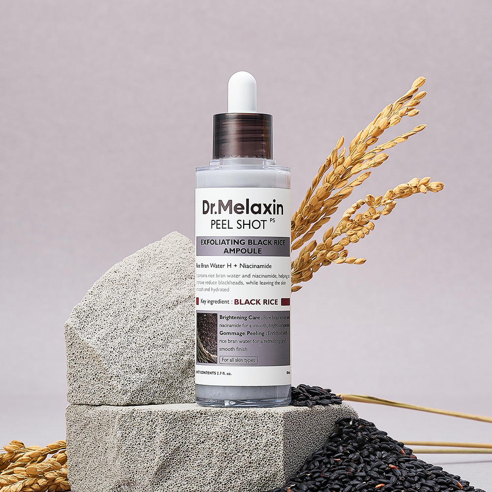 Peel Shot Glow Black Rice